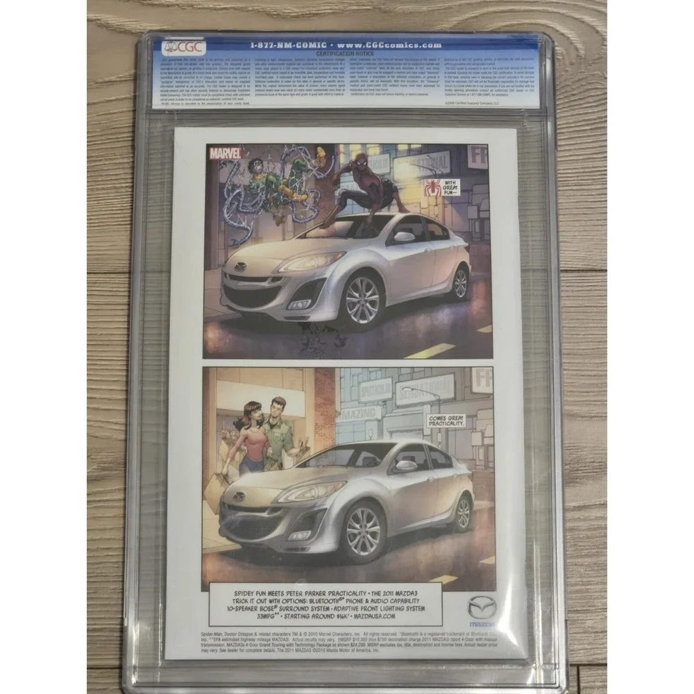 Ultimate Thor #1 Choi Variant CGC 9.8 Hickman / Vines 2010‎ Villain Rare